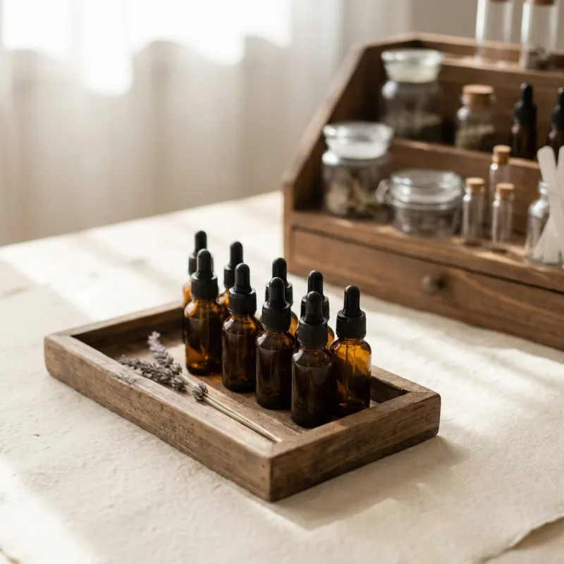Kit Inicio: 6 esencias y frascos